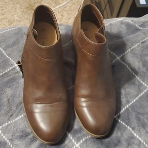 Brown ankle boots